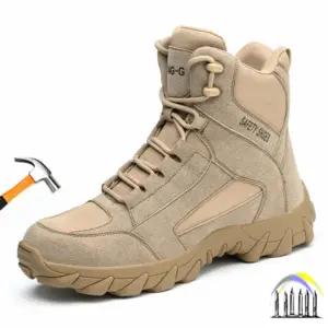hoge veiligheidsschoenen met stalen neus veiligheidslaarzen antislip industriële constructie werkschoenen met bescherming voor dames heren