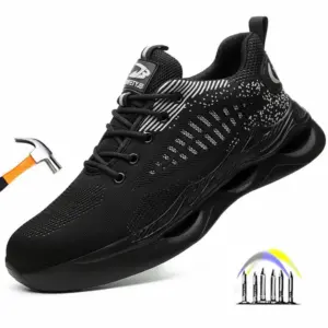 ultralichte veiligheidsschoenen heren ademende sneakers met stalen neus cloud comfort werkschoenen antisliplaarzen beschermende werkschoenen