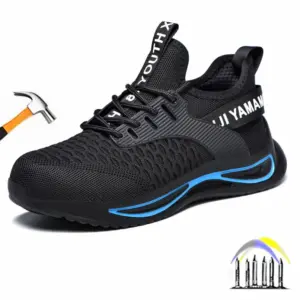 beschermende werksneakers werklaarzen met stalen neus lichtgewicht veiligheidsschoenen voor heren en dames ademende comfortabele werkschoenen