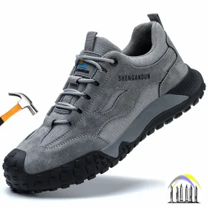 Anti Smash werkschoenen met stalen neus Anti-lek industriële veiligheidsschoenen heren Anti-verbranding veiligheidslaarzen voor elektricien