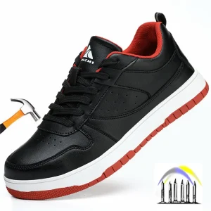 stalen neus man werklaarzen industriële mode veiligheidsschoenen heren antislip werksneakers constructie waterdichte werk herenschoenen