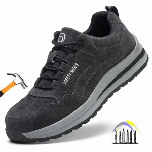 veiligheidsschoenen herfst ademende werkschoenen anti-steek werksneakers met stalen neus onverwoestbare schoenen anti-smashing veiligheidsschoenen