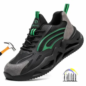 Plastic neus geïsoleerde elektricien werkveiligheidsschoenen anti-lek veiligheidssneakers industriële constructie lichtgewicht werkschoenen
