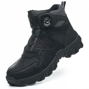 Lederen Onverwoestbare Veiligheidssneakers Heren