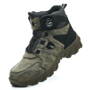 Lederen Onverwoestbare Veiligheidssneakers Heren