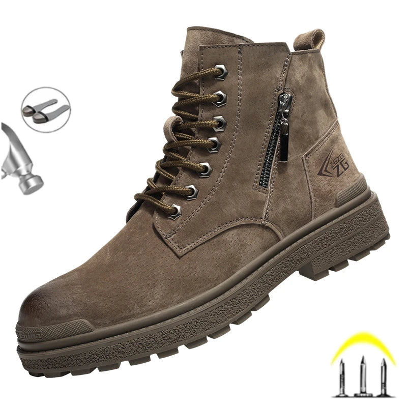 Lasschoenen Staalneus Veiligheidssneakers Heren
